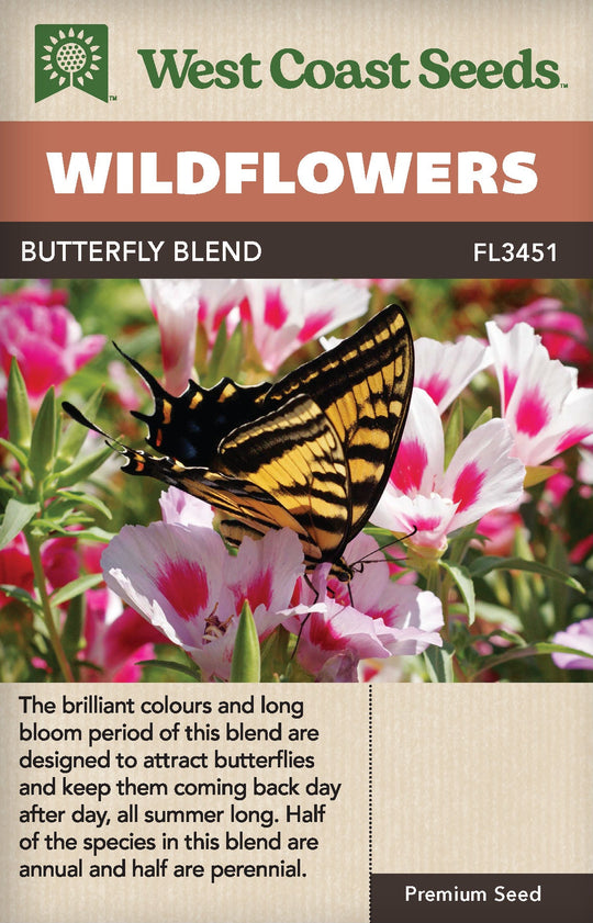Wildflowers Butterfly Blend - West Coast Seeds