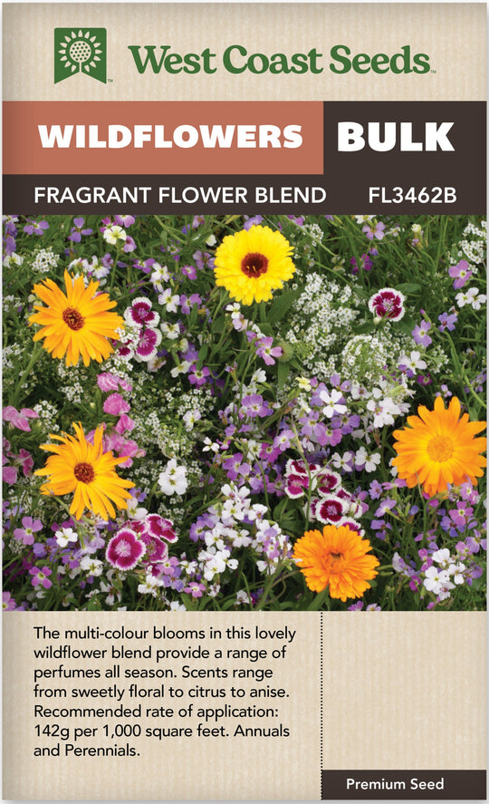 Wildflowers Fragrant Flower Blend - West Coast Seeds