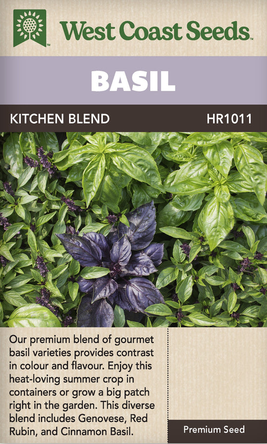 Basil Kitchen Blend - West Coast Seeds