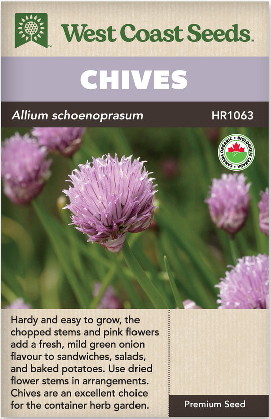 Organic Chives - West Coast Seeds