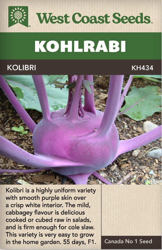 Kohlrabi Kolibri - West Coast Seeds