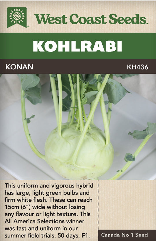Kholrabi Konan - West Coast Seeds