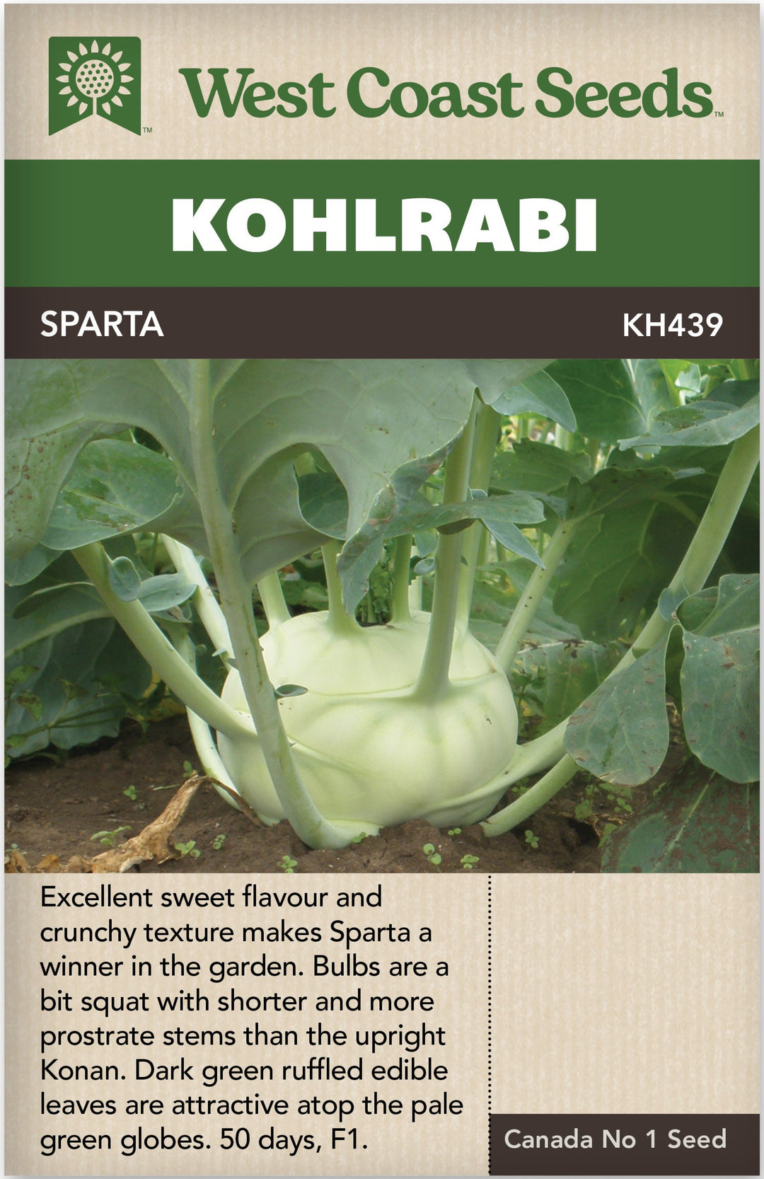 Kohlrabi Sparta - West Coast Seeds