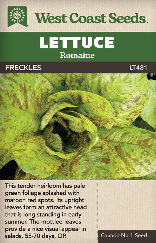 Lettuce Freckles - West Coast Seeds