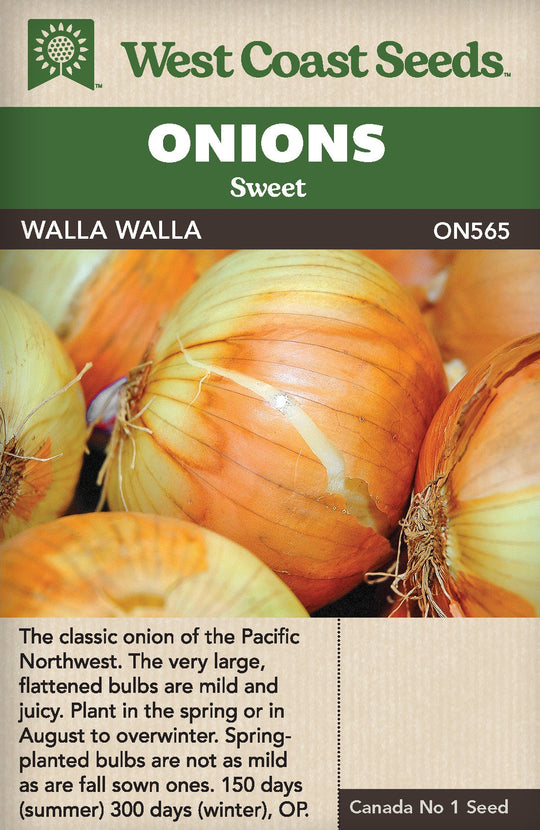 Onion Walla Walla - West Coast Seeds