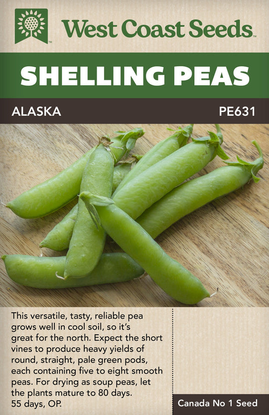 Pea Alaska Shelling - West Coast Seeds