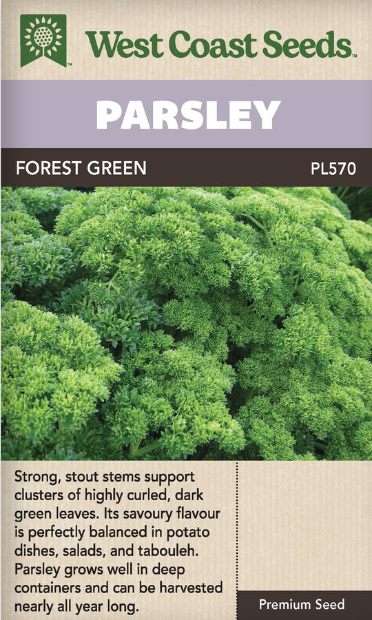 Parsley Forest Green - West Coast Seeds