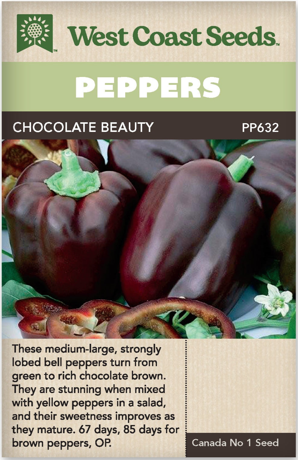 Pepper Chocolate Beauty - West Coast Seeds