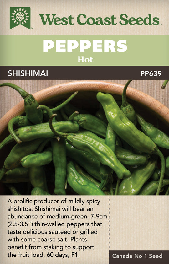 Peppers Shishimai - West Coast seeds