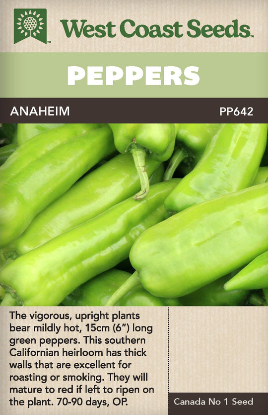 Pepper Anaheim - West Coast Seeds