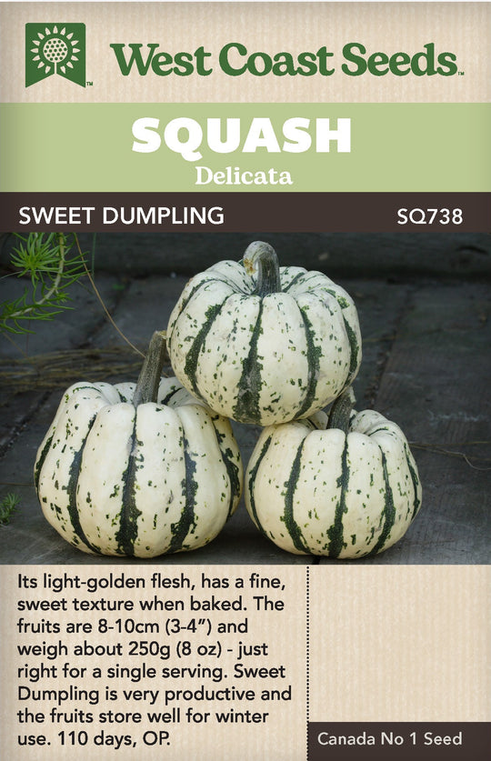 Squash Sweet Dumpling - West Coast Seeds