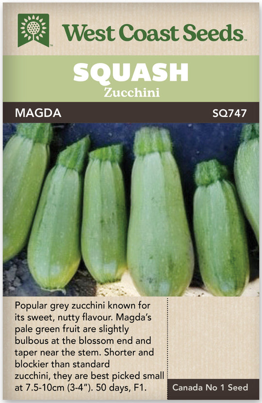 Zucchini Magda - West Coast Seeds