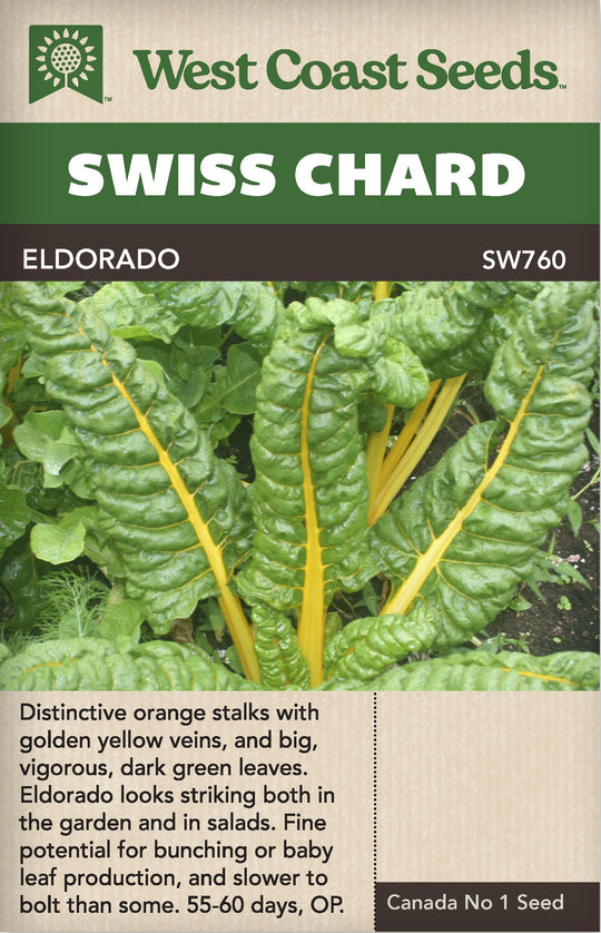 Swiss Chard Eldorado - West Coast Seeds