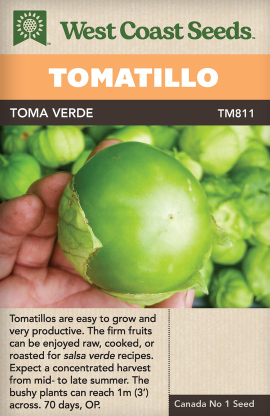 Tomatillo Toma Verde - West Coast Seeds