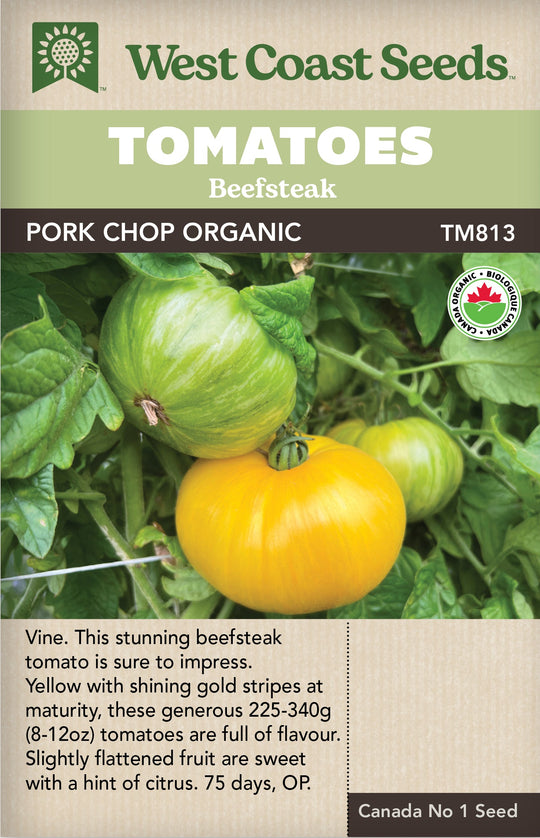 Organic Tomatoes Pork Chop - West Coast Seeds