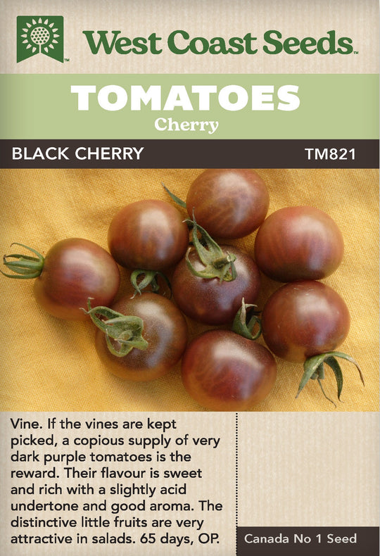 Tomato Black Cherry - West Coast Seeds
