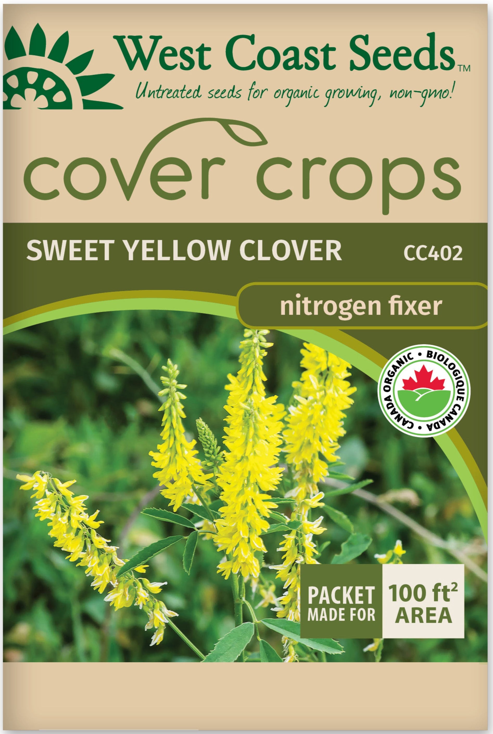 Organic Yellow Sweet Clover - West Coast Seeds