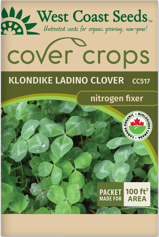 Organic Klondike Ladino Clover - West Coast Seeds