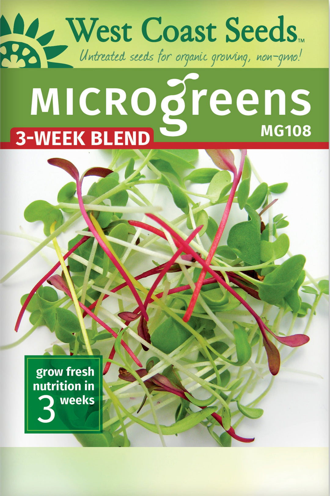 Microgreen Three Week Blend - West Coast Seeds