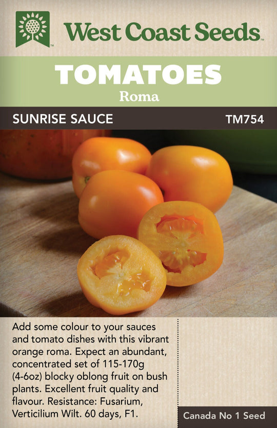 Tomato Sunrise Sauce - West Coast Seeds