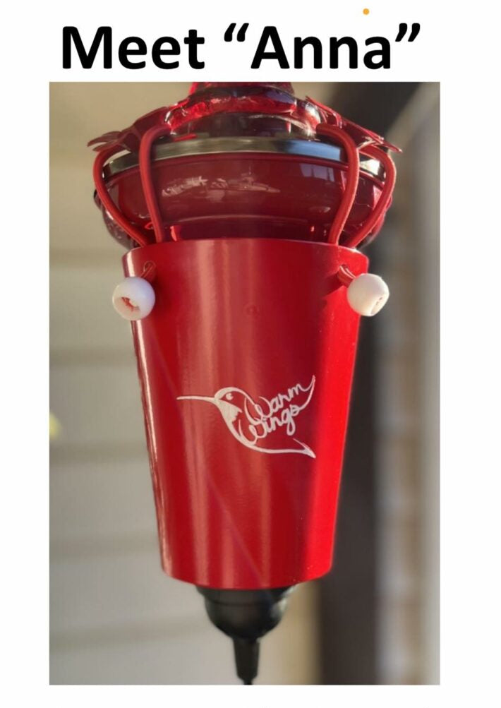 Warm Wings Hummingbird Heater