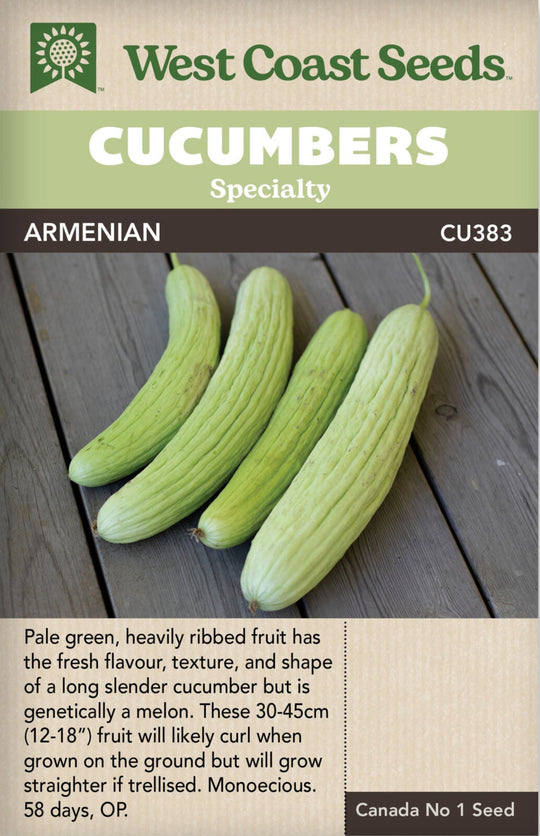 Cucumber Armenian - West Coast Seeds