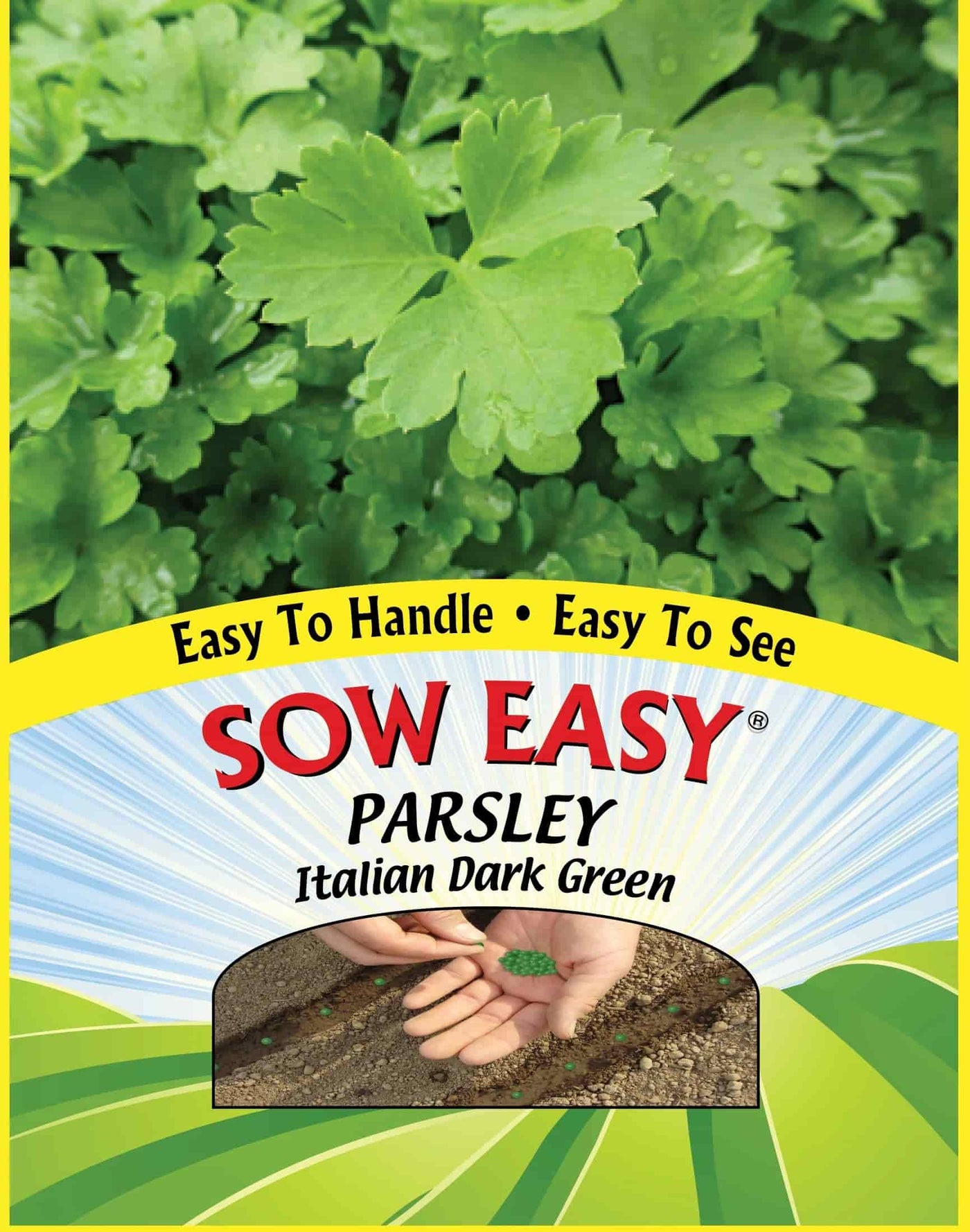 Parsley Italian Dark Green,  Sow Easy - McKenzie Seeds