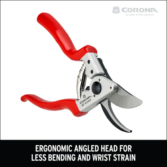 Corona BP 6360 Aluminum Angled Bypass Pruner, 1 in. Cut Capacity