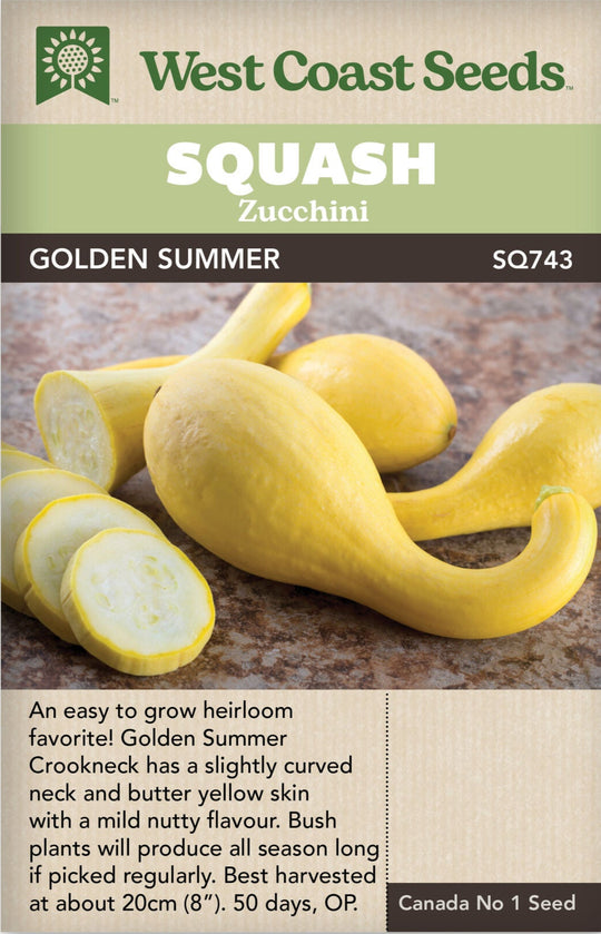 Zucchini Golden Summer - West Coast Seeds