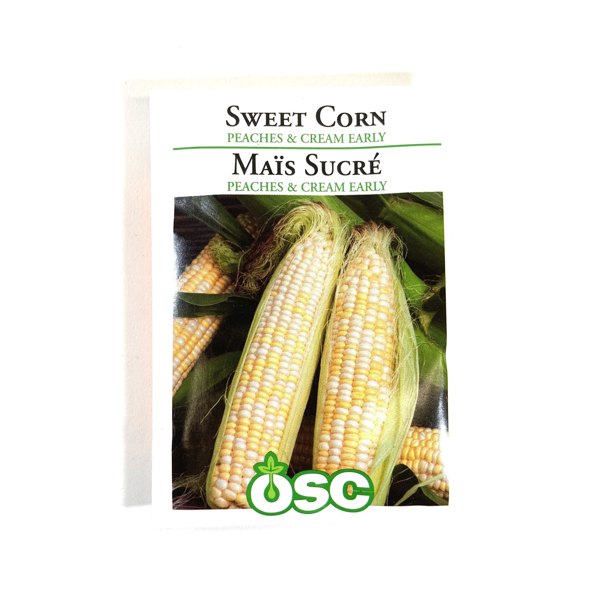 Corn Peaches & Cream Sweet Early Hybrid - Ontario Seed Company