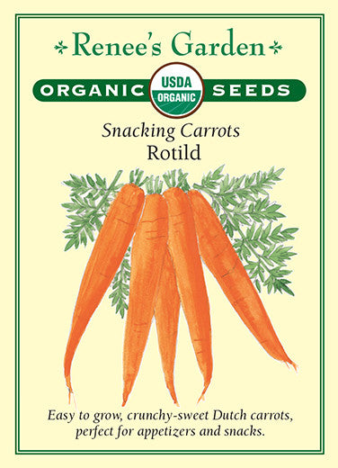 Organic Carrot Rotild - Renee's Garden