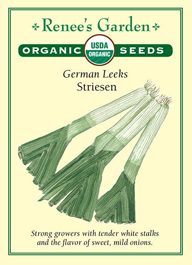 Organic Leek Striesen - Renee's Garden