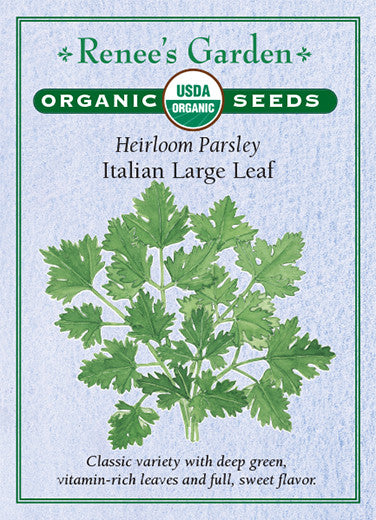 Organic Parsley Italian Large Leaf - Renee's Garden