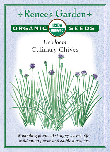 Organic Chives Culinary - Renee's Garden