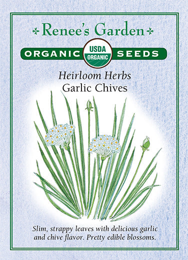 Organic Chives Garlic - Renee's Garden