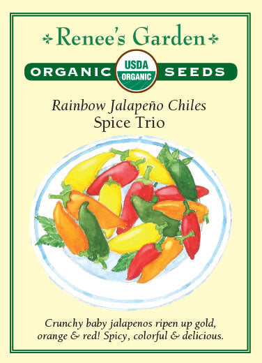Organic Pepper Spice Trio - Renee's Garden