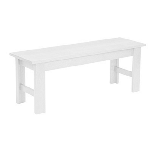 4' Basic Bench - B12 WHITE-02