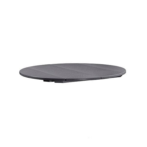 TT04 40" ROUND TOP SLATE GRAY 18