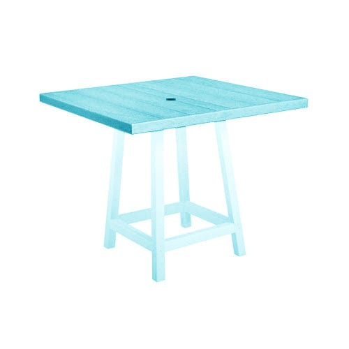 40" Square Pub Table Top - TT13 AQUA-11