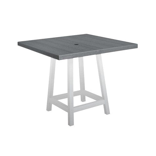 TT13 40" PUB TABLE TOP SLATE GRAY 18