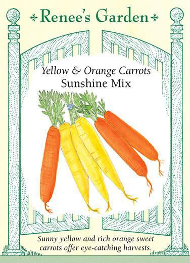 Carrot Sunshine Mix - Renee's Garden