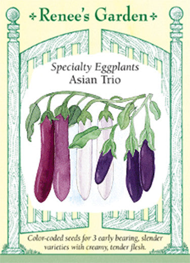 Eggplant Asian Trio - Renee's Garden