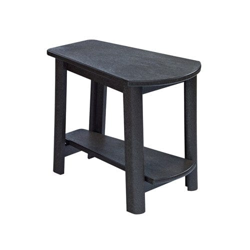 CR PLASTICS T04 ADDY SIDE TABLE BLACK