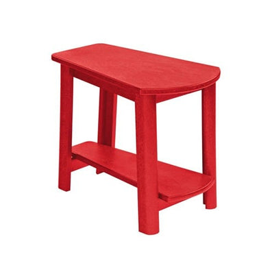CR PLASTICS T04 ADDY SIDE TABLE RED