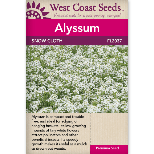 Alyssum Snow Cloth - West Coast Seeds