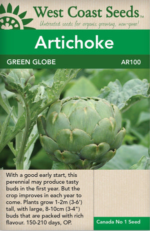 Artichoke Green Globe - West Coast Seeds