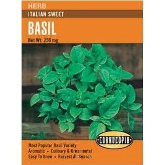 Basil Italian Sweet - Cornucopia Seeds