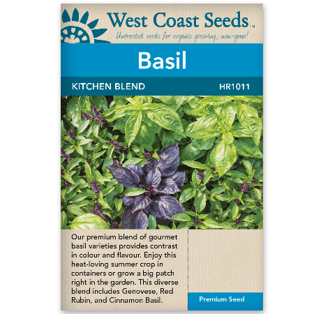 Basil Kitchen Blend - West Coast Seeds