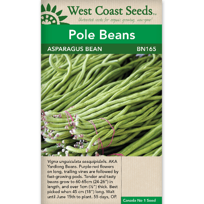 Bean Asparagus - West Coast Seeds