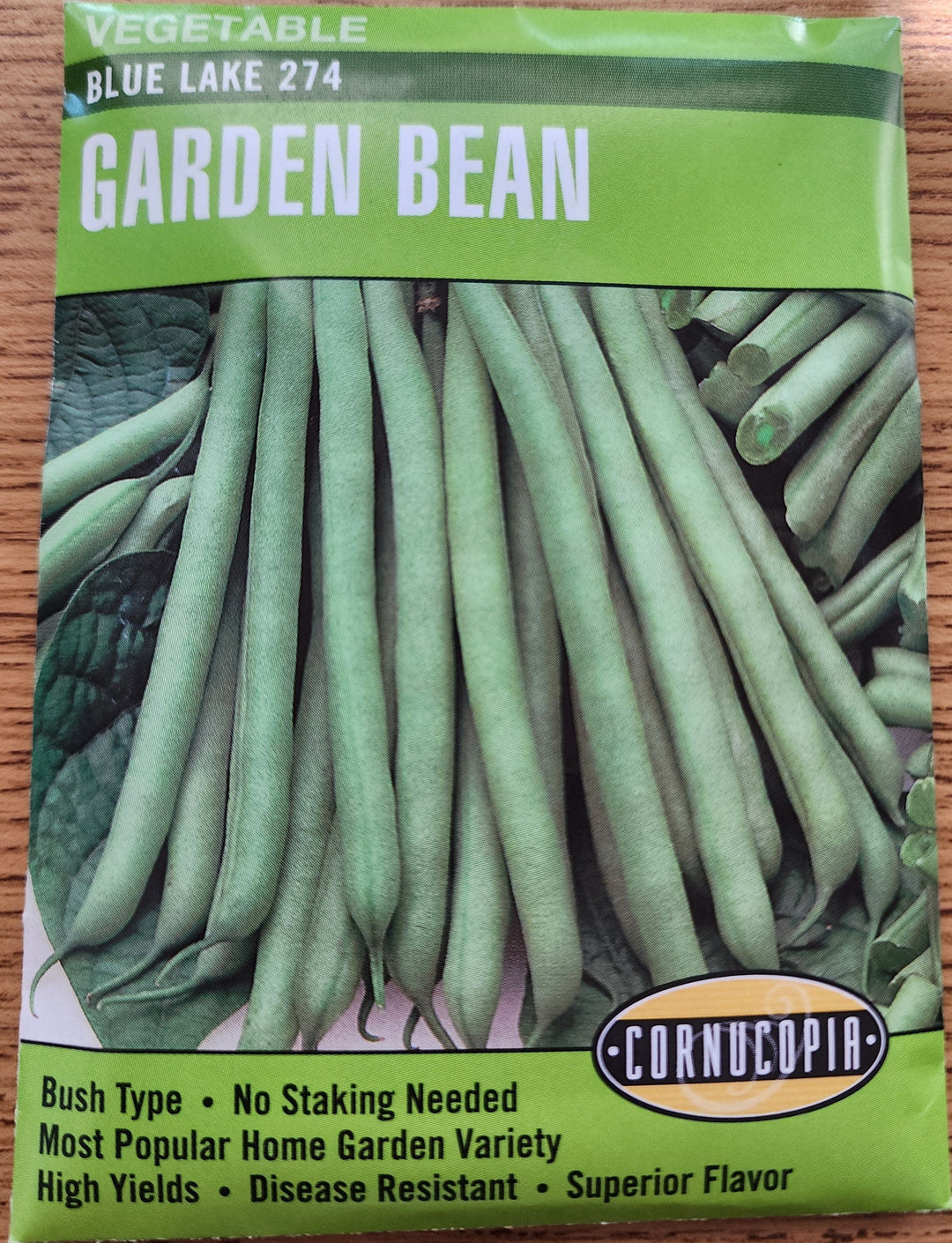 Bean Blue Lake 274 - Cornucopia Seeds